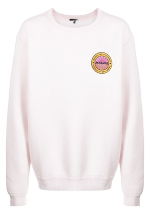 MARANT logo-patch sweatshirt - Pink