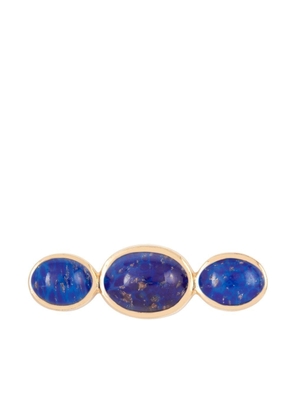 Christian Dior Pre-Owned 1960s gemstone-embellished brooch - Gold