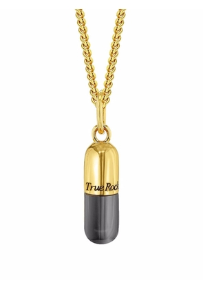 True Rocks mini pill necklace - Gold