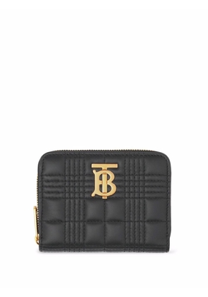 Burberry Lola quilted zip wallet - Black