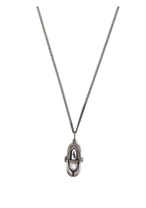 Capsule Eleven Capsule Pearl pendant necklace - Silver