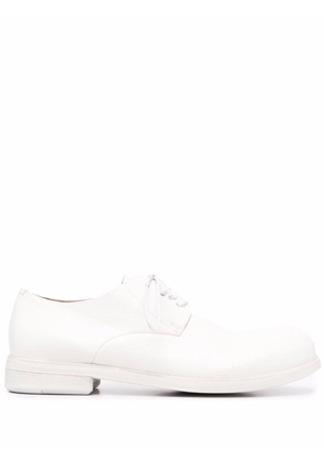 Marsèll chunky lace-up leather derby shoes - White