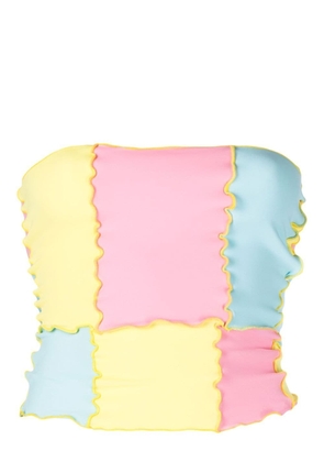 sherris colour-block bandeau top - Multicolour