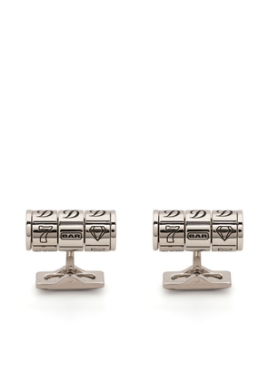 S.T. Dupont slots silver cufflinks