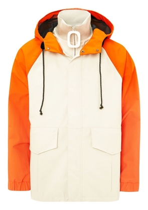JW Anderson two-tone hooded jacket - Neutrals