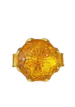 AKANSHA SETHI Roshni citrine ring - Gold