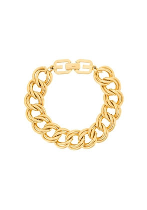 Givenchy Pre-Owned 1980s Double Chain Link Bracelet - Gold