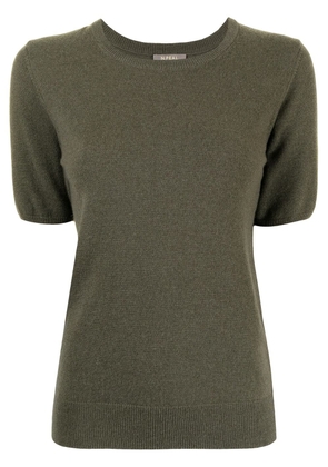 N.Peal crew-neck cashmere T-shirt - Green