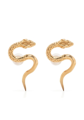Emanuele Bicocchi Gold Plated Serpent Earrings