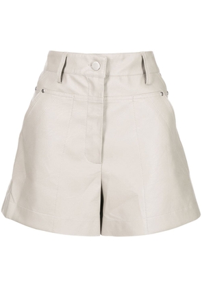 Stella McCartney high-waist shorts - Grey