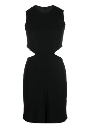 There Was One cut-out sleeveless minidress - Black