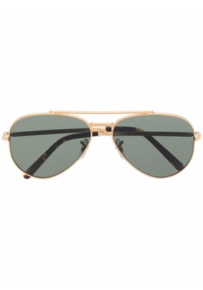 Ray-Ban tinted aviator sunglasses - Gold