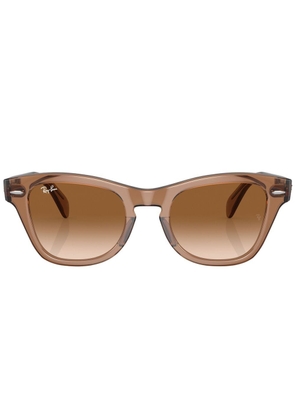 Ray-Ban square-frame gradient-lens sunglasses - Brown
