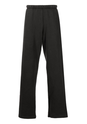 Les Tien Puddle wide-leg cotton track pants - Black