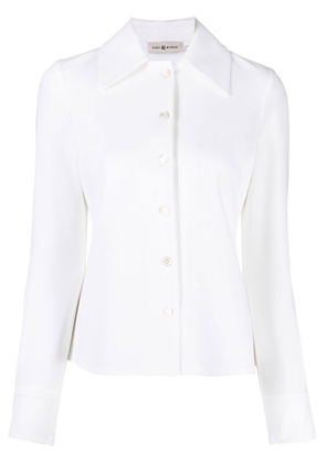 Tory Burch button-fastening long-sleeve shirt - White