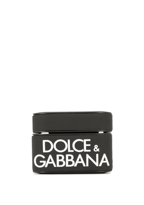 Dolce & Gabbana logo-print AirPods Pro case - Black
