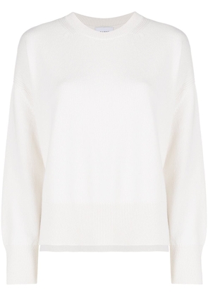 Barrie cashmere fine-knit jumper - White
