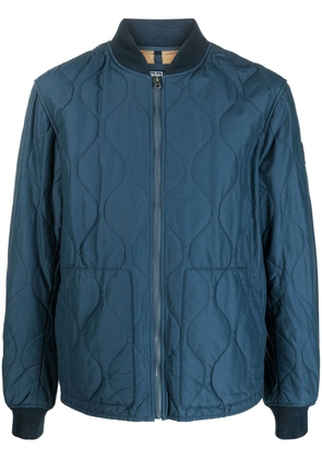 Polo Ralph Lauren zip-up quilted bomber jacket - Blue