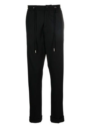 Billionaire elasticated waist tapered trousers - Black