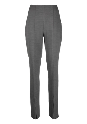 Polo Ralph Lauren high-waisted split-hem leggings - Grey
