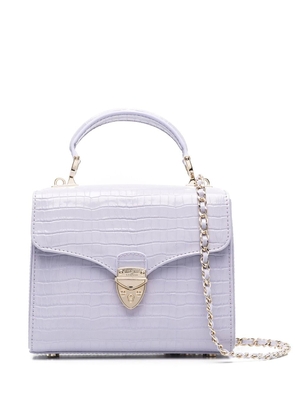 Aspinal Of London Mayfair leather tote bag - Purple
