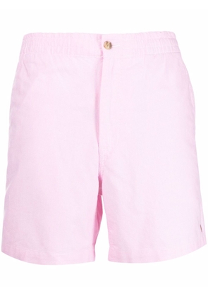 Polo Ralph Lauren embroidered-logo bermuda shorts - Pink