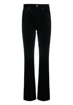 Polo Ralph Lauren high-waist straight-leg trousers - Black