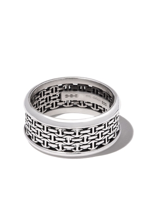 HOORSENBUHS sterling silver chain-link ring