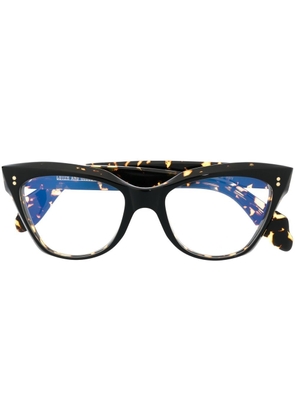 Cutler & Gross cat-eye frame glasses - Black