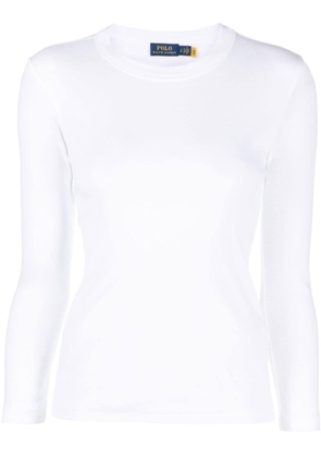 Polo Ralph Lauren long sleeved cotton T-shirt - White