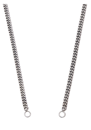 Marla Aaron 14kt white gold rolo chain - Silver