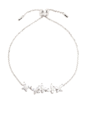 APM Monaco crystal-embellished chain-link bracelet - Silver