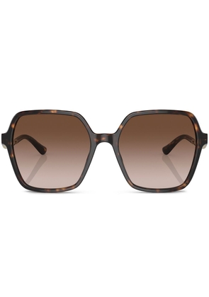 Bvlgari butterfly-frame sunglasses - Green