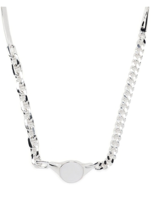 SWEETLIMEJUICE mixed-chain necklace - Silver