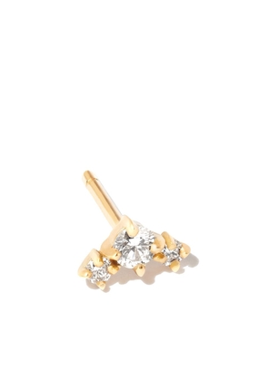 Lizzie Mandler Fine Jewelry 18kt yellow gold Eclat diamond stud earring