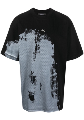 A-COLD-WALL* abstract-print short-sleeved T-shirt - Black