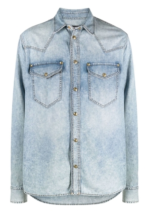 Versace Jeans Couture Western-style denim shirt - Blue