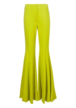 Proenza Schouler suiting flared trousers - Green
