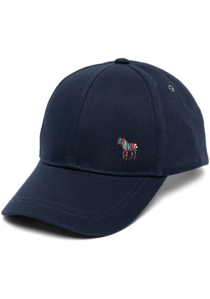 Paul Smith Zebra-logo baseball cap - Blue