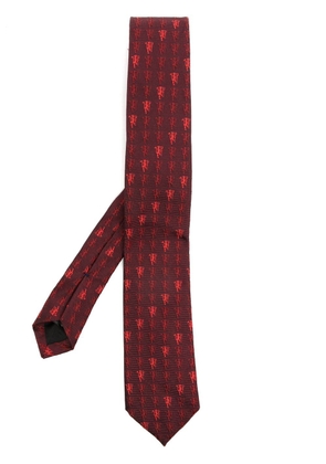 Paul Smith embroidered-design silk tie