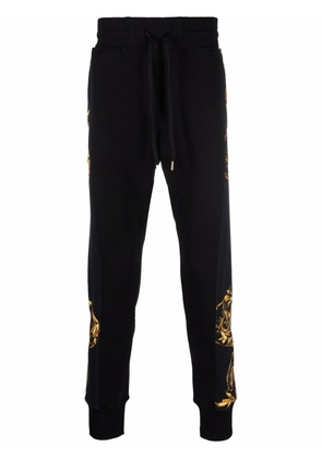 Versace Jeans Couture Regalia Baroque panelled track pants - Black