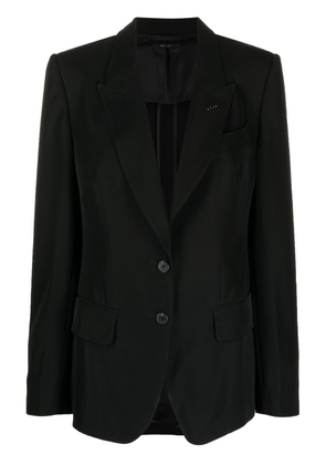 TOM FORD button-front tailored blazer - Black