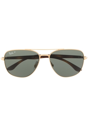 Ray-Ban 0RB3683 aviator-frame sunglasses - Black