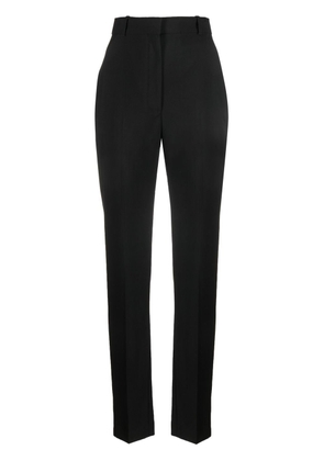 Alexander McQueen high-waisted tailored wool trousers - Black