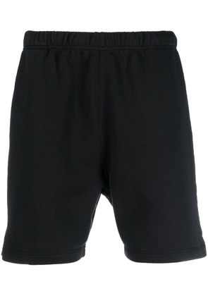 Heron Preston logo-patch cotton shorts - Black