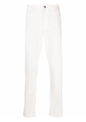 Zegna tapered-leg jeans - White