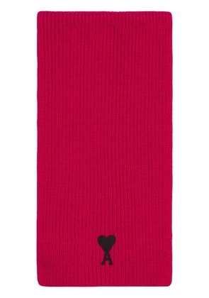 AMI Paris Ami de Coeur scarf - Pink