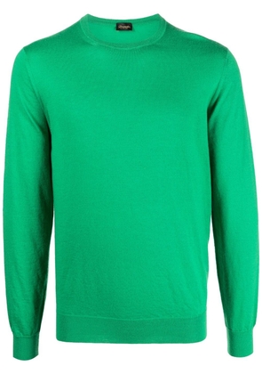 Drumohr crew-neck cashmere jumper - Green