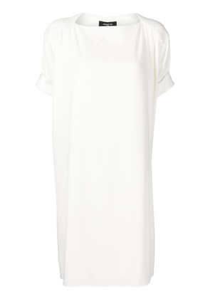 Paule Ka straight-cut T-shirt dress - White