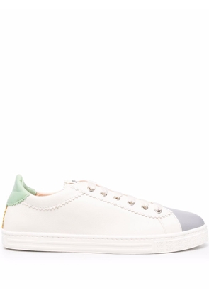 AGL Sade panelled sneakers - White